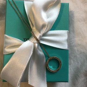 Tiffany & Co Circle Pendant Necklace
